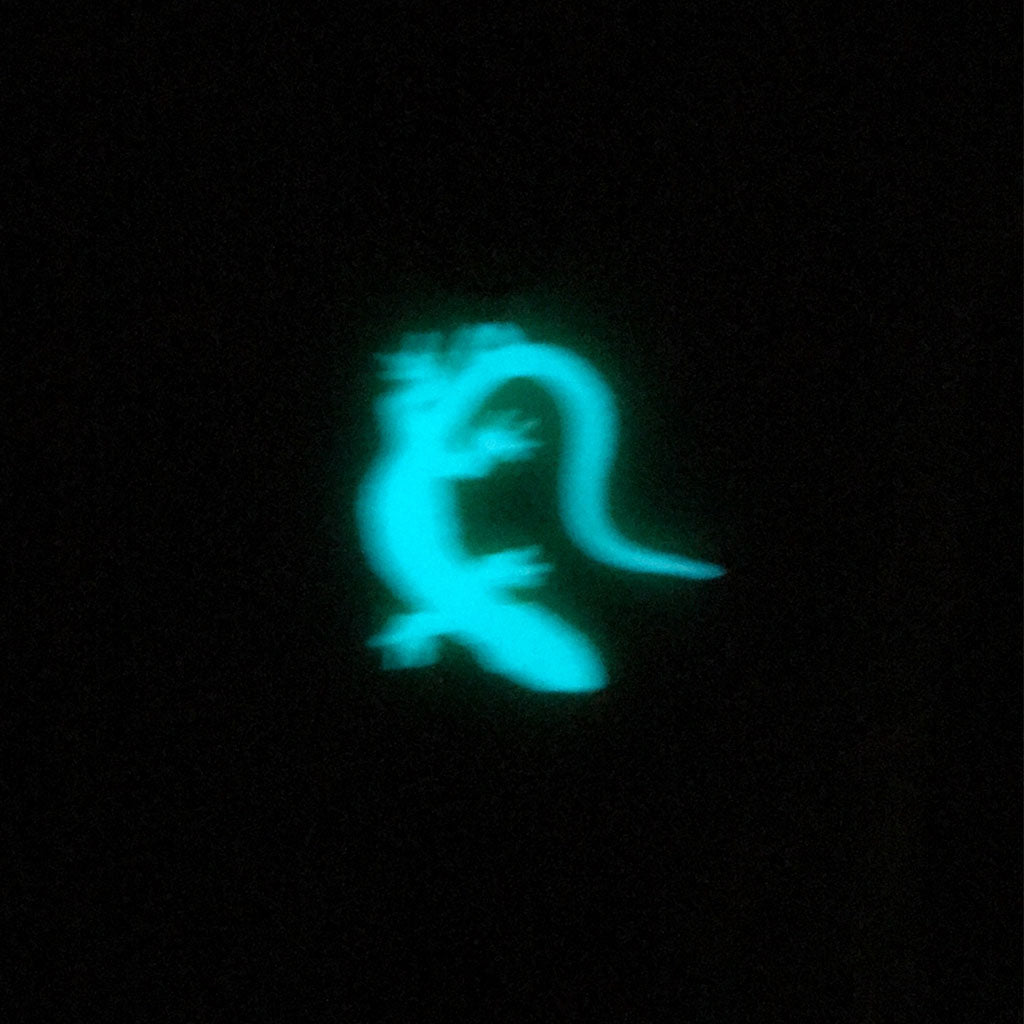 Glow-in-the-Dark Newt Necklace