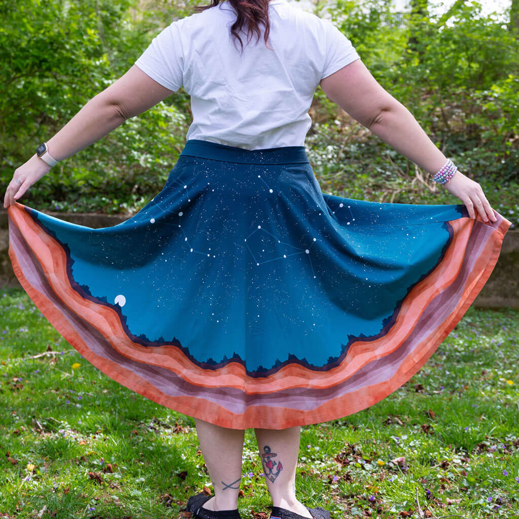 Adult Mars Skirt With Pockets