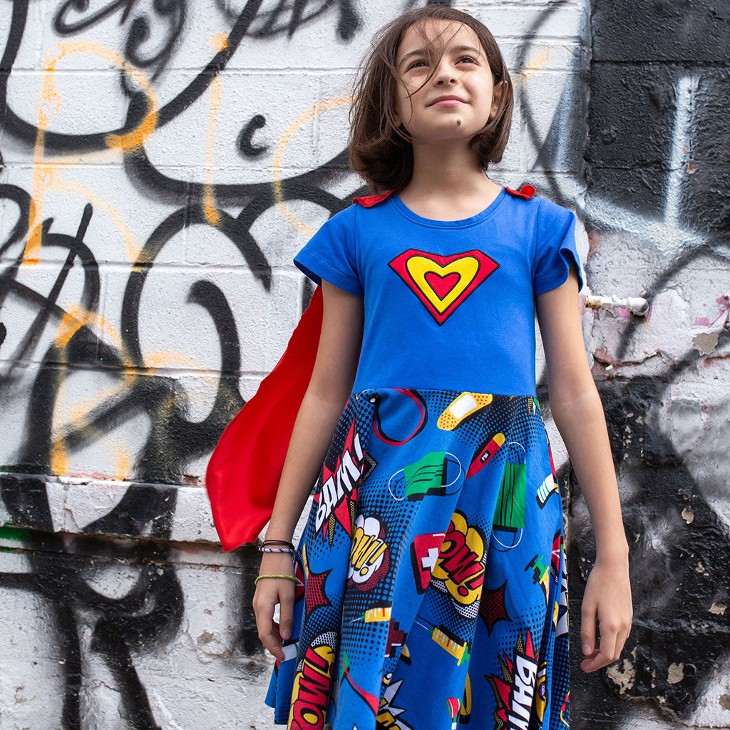 Medical Superheroes Super Twirler Dress