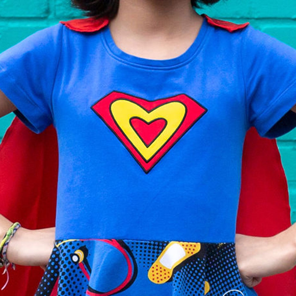 Medical Superheroes Super Twirler Dress