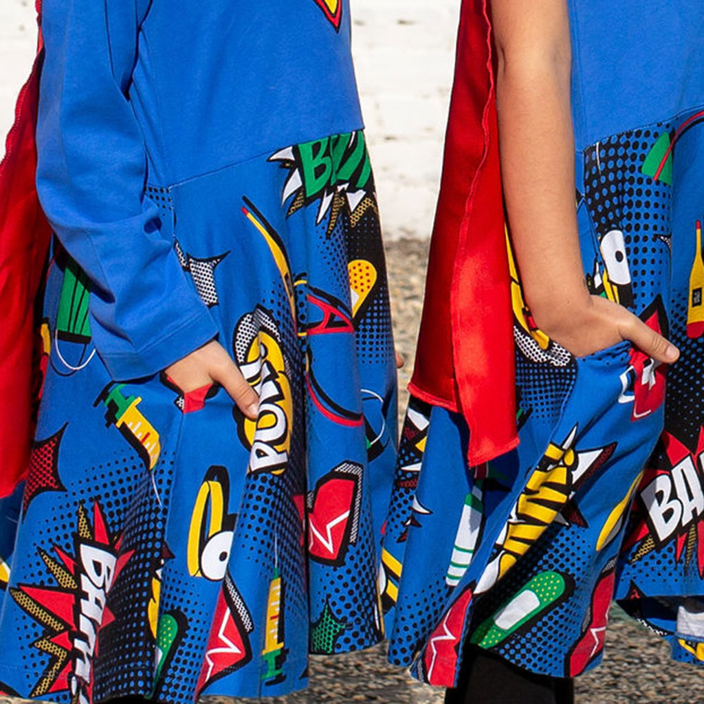 Medical Superheroes Super Twirler Dress