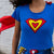 "Superheart" Medical Superheroes Short Sleeve Adult Super Twirler with Cape