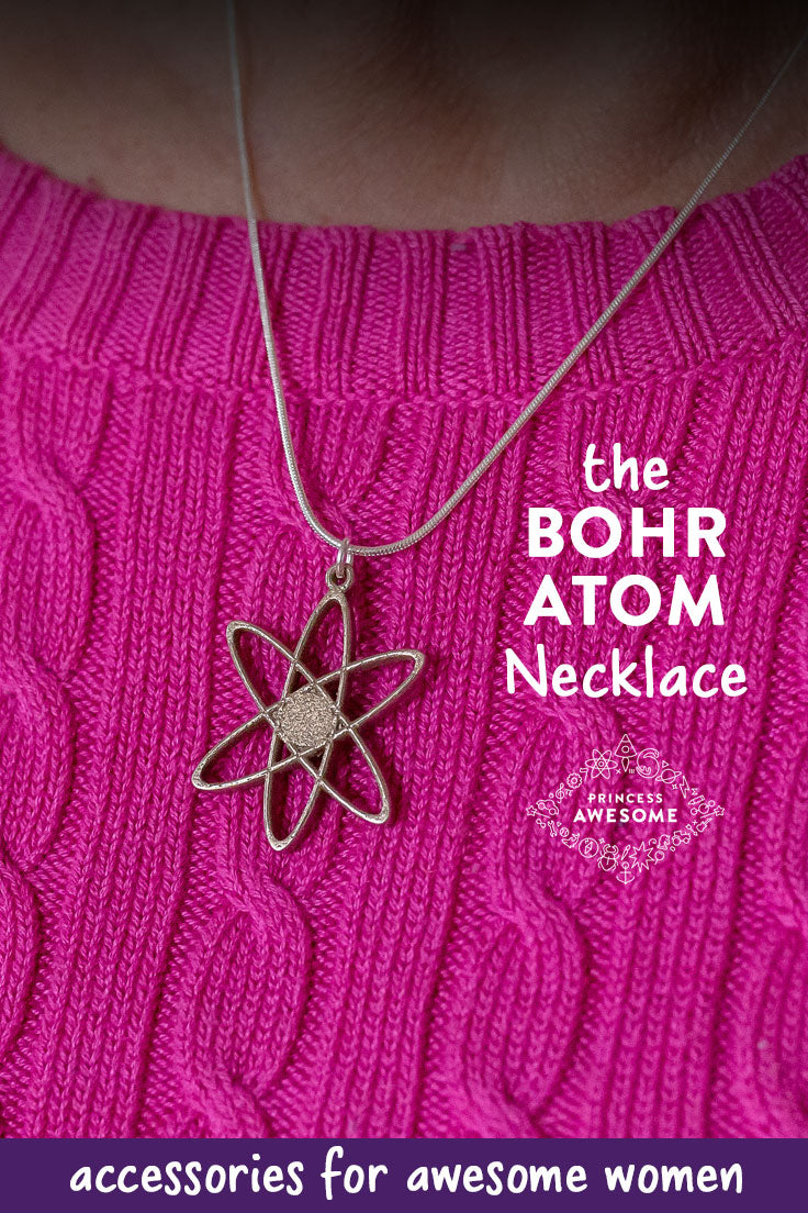 Bohr Atom Necklace