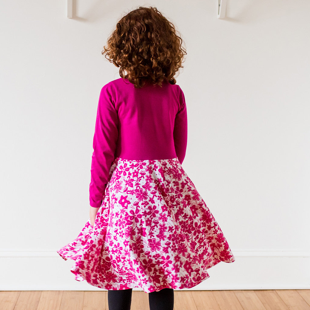 Super Secret Hidden Ninja Play Dress with Long Sleeves - Princess Awesome - 4