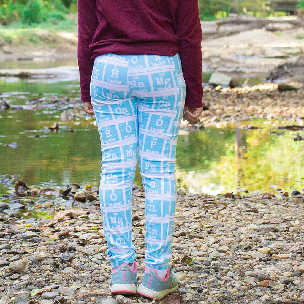 "Elements of Style" Periodic Table Leggings With Pockets
