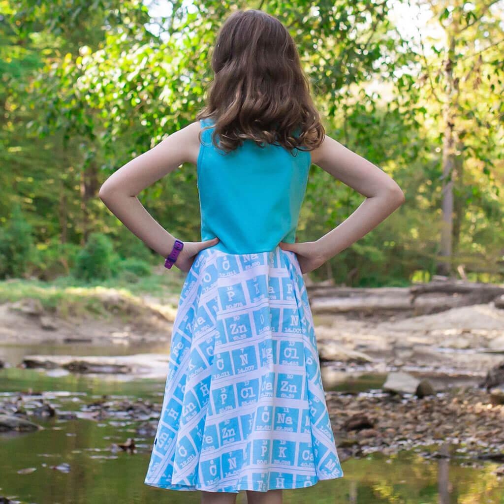"Elements of Style" Periodic Table Twirly Play Dress