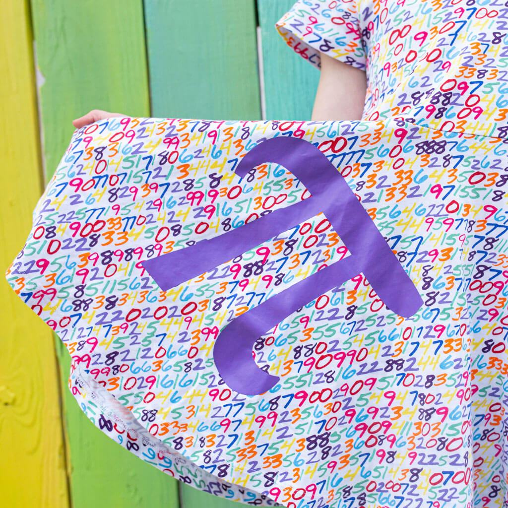 Pi Digits Super Twirler Dress with Pockets