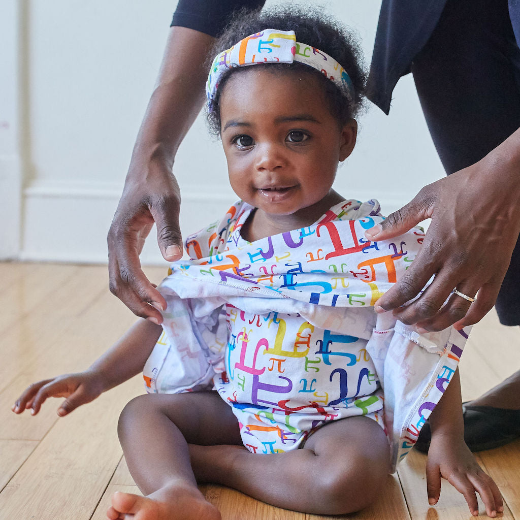 Pi in the Sky” Infant Dress