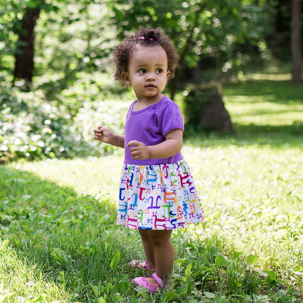 "Pi in the Sky" Snapsuit Dress - Princess Awesome - 3