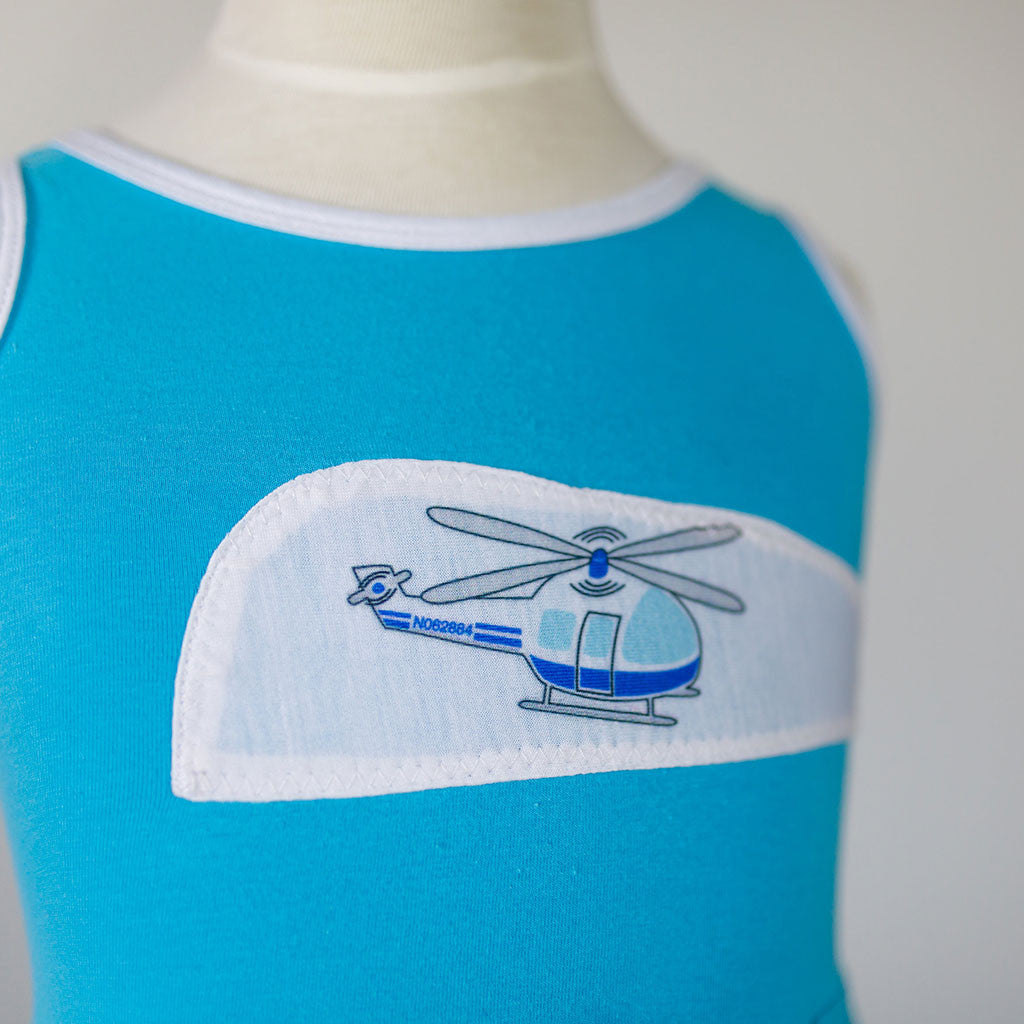 Planes Busy Dress - Princess Awesome - 3