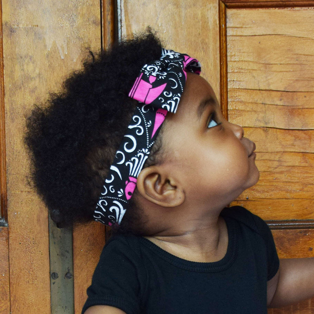 &quot;Fleur-de-Liftoff&quot; Rockets Headband - Infants - Princess Awesome