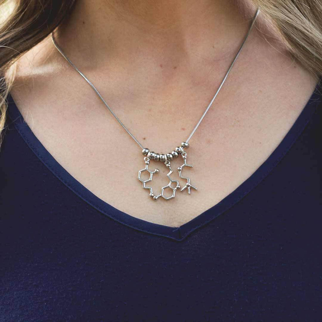 Serotonin dopamine acetylcholine necklace store