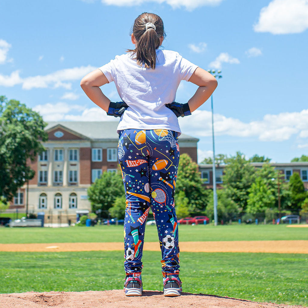 Show Your Work Math Leggings with Pockets - Adult - Princess Awesome & Boy  Wonder