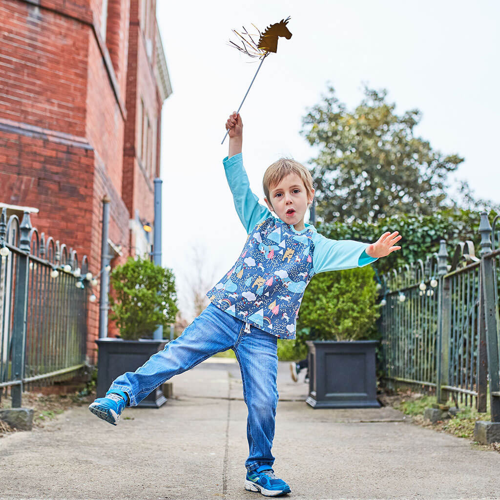 Unicorn Adventures Long Sleeve Raglan Shirt