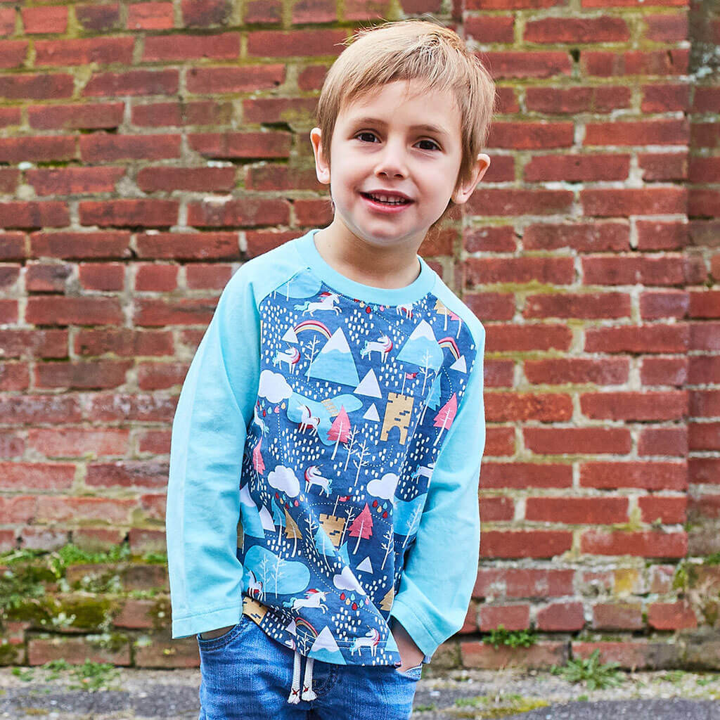 Unicorn Adventures Long Sleeve Raglan Shirt