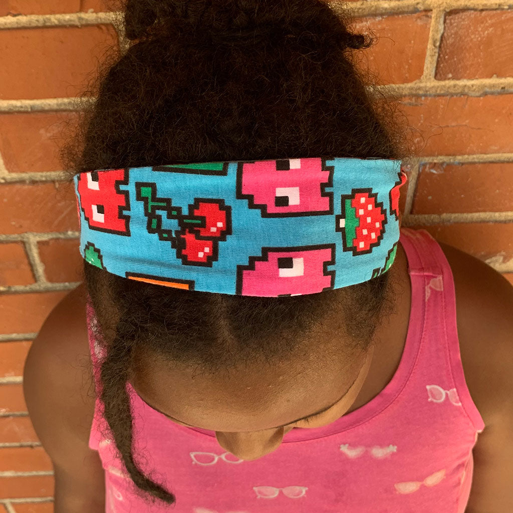 "Arcade Snacks" Video Game Ghosts Headband - Child