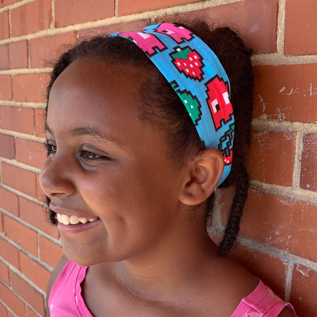 "Arcade Snacks" Video Game Ghosts Headband - Child